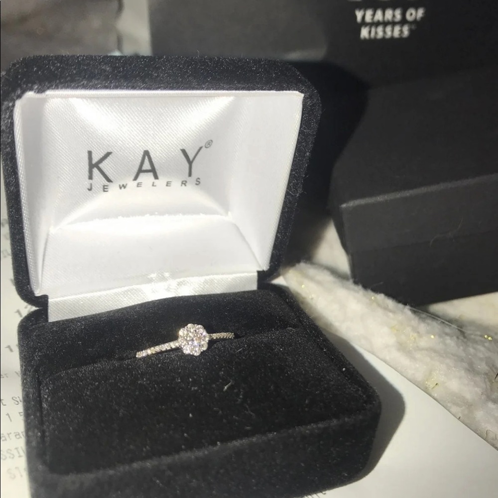 Diamond “promise” Ring